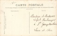 Tours - Le Palais de Justice - CPA 