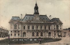 Tours - Hotel de Ville - CPA 