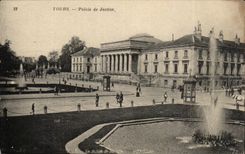 Tours - Palais de Justice - CPA 