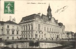Tours - Hotel de Ville - CPA 