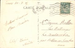 Tours - Fontaine Beaune - Place du Grand Marche - CPA 