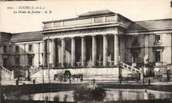 Tours - Le Palais de Justice - CPA 