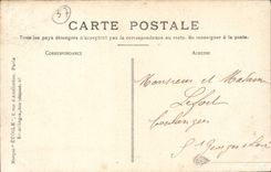 Tours - Avenue de Grammont - Statue de Balzac - CPA 