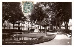 Tours - Square Emile Zola - CPA 