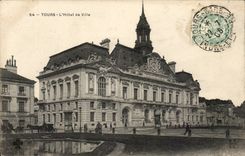 Tours - L'Hotel de Ville - CPA 