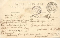 Tours - Le Theatre Francais - automobile - CPA 