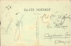 Tours - La Rue Nationale - CPA 