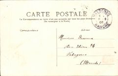 Tours - Le Theatre Francais -automobile - CPA 