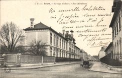 Tours - Groupe Scolaire - Rue Mirabeau - CPA 