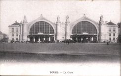 Tours - La Gare - CPA 