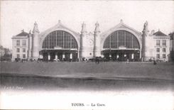 Tours - La Gare - CPA 
