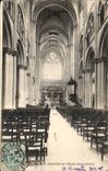 Tours - Interieur de l'Eglise Saint Julien - CPA 
