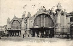 Tours - La Gare - CPA 