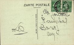 Tours CPA Le palais de justice la place les jets d'eau