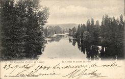 La Guerche CPA La creuse en amont du pont