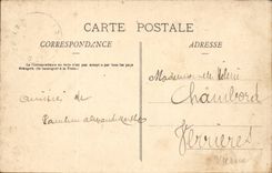 Champigny sur Veude CPA Le chevet de la chapelle