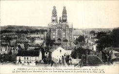 Tours CPA la cathedrale St Gatien 