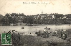 Chateau La Valliere CPA Une partie du lac