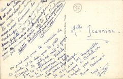 Ballan CPA La place et l'eglise 