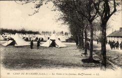 CAmp du Richard CPA Les tentes et les cuisines Rue Tramond