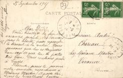 Saint flovier CPA Place des Tilleuls