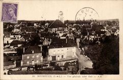 Bourgueil CPA Vue generale (cote Est)