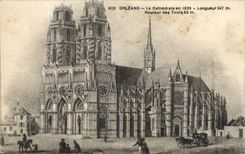 Orleans CPA the cathedral in 1835