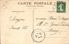 Orleans CPA Statue of Jeanne of arc Bridge on the Loire