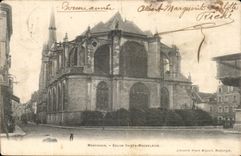Montargis CPA Church Sainte madeleine