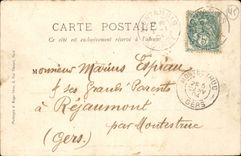 Montargis CPA Church Sainte madeleine