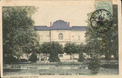 Montargis CPA Durzy Garden the basin