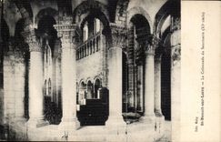 Saint Benoit on the Loire CPA the colonnade of the sanctuary