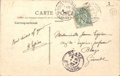 Montargis CPA Seen of the port