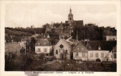 Chateaurenard CPA the church and the vault