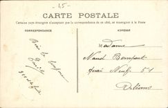 Pithiviers CPA Street of the church