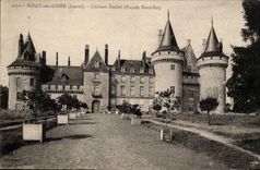 Sully on the Loire CPA feudal Castle