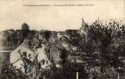 Tool bags in Gatinais CPA Suburb of Perray Entrance of the country