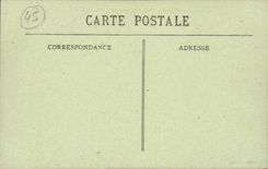 Tool bags in Gatinais CPA Suburb of Perray Entrance of the country