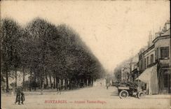Montargis CPA Which occurred Victor Hugo (automobile)