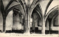Tool bags in Gatinais CPA the refectory of the abbey