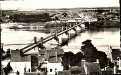 Saint Denis of the hotel cPA Seen St Denis of the hotel and Jargeau the bridge