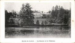 CPA Edges of Loiret the source and the castle