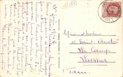 Saint Benoit on the Loire CPA Maitre furnace bridge inaugurates in 1936