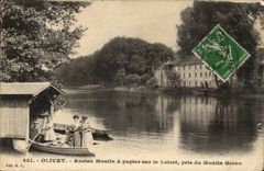 Olivet CPA Ancien mill has paper on Loiret taken of the Geron Mill