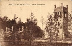 Castle of Bierville cPA Martyrdom and bell-tower