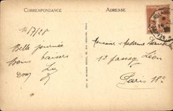 Castle of Bierville cPA Martyrdom and bell-tower