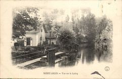 Montargis cPA Seen on Loing