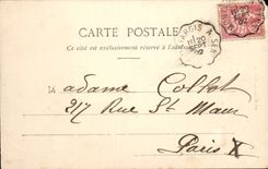 Chateaurenard CPA Ruins of the castle