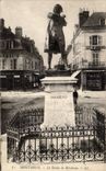 Montargis CPA Statue of Mirabeau