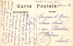 Menestreau in the Villette CPA Castle of the Villette